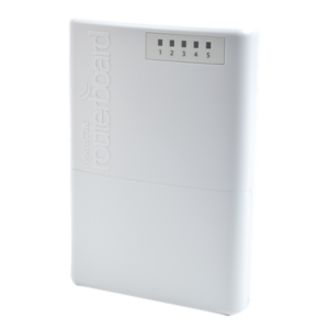 (PowerBox) RouterBoard, 5 Puertos Fast Ethernet con PoE Pasivo, para exterior