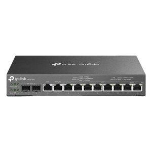 Router Omada VPN / SDN Multi-WAN 1G / Switch con PoE y Controlador / 2 puerto WAN/LAN SFP 1G / 1 Puerto RJ45 WAN / 1 Puerto WAN/LAN RJ45 / 8 Puertos PoE+ LAN RJ45 / 24,980 Sesiones Concurrentes