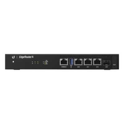 EdgeRouter 4, con 3 puertos 10/100/1000 Mbps + 1 puerto SFP, con funciones avanzadas de ruteo - Imagen 2