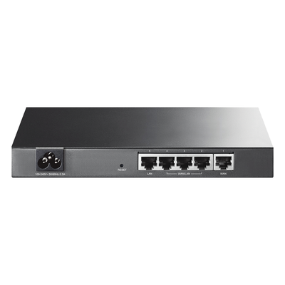 Router Balanceador de Carga Multi-Wan, 1 puerto LAN 10/100 Mbps, 1 puerto WAN 10/100 Mbps, 3 puertos Auto configurables LAN/WAN, Sesiones Concurrentes 10,000 para Pequeña Oficina - Imagen 3