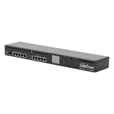 RouterBoard, CPU 2 Núcleos, 10 Puertos Gigabit Ethernet, 1 Puerto SFP, 1 GB Memoria, Licencia Nivel 5, Montaje Rack - Imagen 2