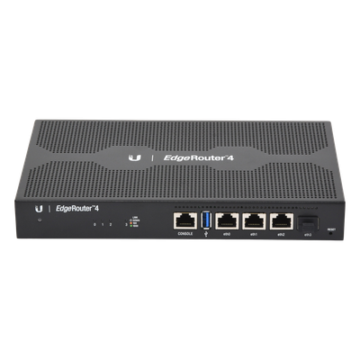 EdgeRouter 4, con 3 puertos 10/100/1000 Mbps + 1 puerto SFP, con funciones avanzadas de ruteo - Imagen 4