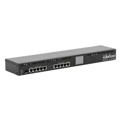 RouterBoard, CPU 2 Núcleos, 10 Puertos Gigabit Ethernet, 1 Puerto SFP, 1 GB Memoria, Licencia Nivel 5, Montaje Rack - Imagen 3