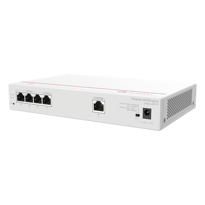 Router Multi-Servicio / 1 puerto 10/100/1000 Mbps(WAN) / 4 puertos 10/100/1000 Mbps(LAN) PoE+ (802.3af/at) / 50W / Rendimiento 1 Gbps / Controla hasta 32 APs / Hasta 150 Clientes / Administración Nube Gratis - Imagen 3