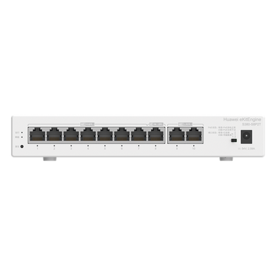 Router eKit / 2 Puertos WAN Gigabit / 1 Puerto LAN/WAN Gigabit / 7 Puertos PoE LAN Gigabit / Presupuesto PoE 124 W / Rendimiento de 2 Gbps / Controlador (64 APs) / Hasta 250 clientes / Libre de licenciamiento - Imagen 4