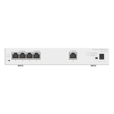 Router Multi-Servicio / 1 puerto 10/100/1000 Mbps(WAN) / 4 puertos 10/100/1000 Mbps(LAN) PoE+ (802.3af/at) / 50W / Rendimiento 1 Gbps / Controla hasta 32 APs / Hasta 150 Clientes / Administración Nube Gratis - Imagen 4