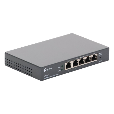 Router Balanceador de Carga Multi-Wan, 1 puerto LAN 10/100 Mbps, 1 puerto WAN 10/100 Mbps, 3 puertos Auto configurables LAN/WAN, Sesiones Concurrentes 10,000 para Pequeña Oficina - Imagen 7