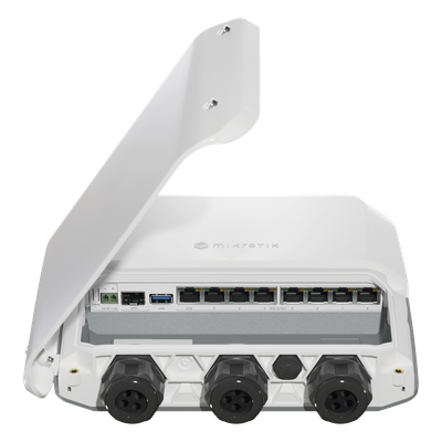 RB5009UPr+S+OUT 8 puertos PoE in/out, 1 SFP+, Solo RouterOS v7 para Exterior - Imagen 4
