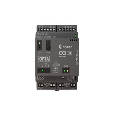 Arduino Opta LITE / Ideal para integraciones autónomas , soporta múltiples lenguajes de programación, Ethernet,USB-C - Imagen 3
