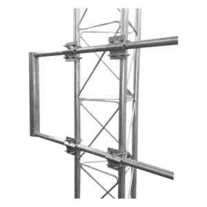 Brazo Uso Rudo para Torre STZ Galvanizado Electrolítico de 170 x 60 cm Tubo 2" Ced 30.
