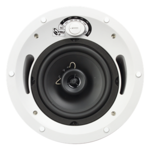 Altavoz comercial de 2 vías | 70V /100V | 8 Ohms | montaje en techo | woofer de 6.5 in | 60 Watts |