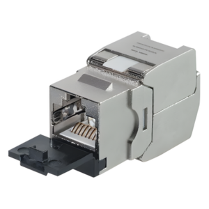 Módulo Jack STP Keystone Toolless (Sin Herramienta) CAT6A con Tapa
