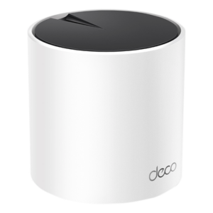 Router Inalámbrico MESH Interior para Hogar / Doble Banda Wi-Fi 6 AX3000 Mbps / 3 Puerto Gigabit WAN/LAN / 2 Antenas Internas / Administración Mediante la App Deco (iOS, Android) / Protección HomeShield