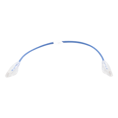 Cable de Parcheo Slim UTP Cat6 - 30 cm (11.81 Pulgadas) Azul Diámetro Reducido (28 AWG) - Imagen 3