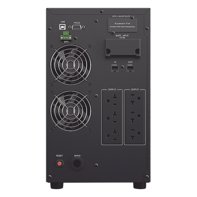 UPS de 2000 VA/1800 W, Online Doble Conversión, Entrada 120 Vca NEMA 5-20P, Onda Senoidal Pura, Tipo Torre, Con 6 Tomas NEMA 5-20R - Imagen 3