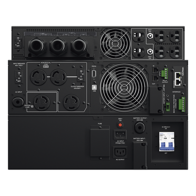UPS de 6000 VA/5400 W, Online Doble Conversión, 200 - 240 Vac de Entrada NEMA L6-30P, 120 - 240 Vac de Salida, Onda Senoidal Pura, Torre o Rack de 8 UR, Con 6 Tomas NEMA 5-20R, 2 NEMA L6-20R y 1 NEMA L6-30R - Imagen 4