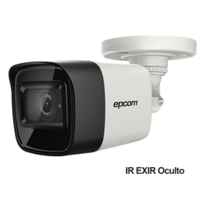 Bala TURBOHD 4K (8 Megapixel) / Gran Angular 102° / Lente 2.8 mm / Exterior IP67 / IR EXIR 30 mts / dWDR
