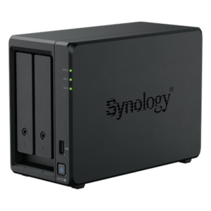 NAS Synology DiskStation DS725+ | 2 Bahías | Expandible hasta 7 Unidades | 2 Ranuras M.2 NVMe | Puerto 2.5GbE | Rendimiento 276 MB/s Lectura y 224 MB/s Escritura | Compatible con Unidad de Expansión DX525.