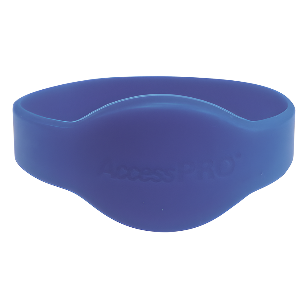 Brazalete de PROXIMIDAD 125 Khz (TIPO EM), 65 mm de Diametro, color azul