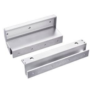 Montajes en U para puertas de Solo Cristal ( puerta y marco) para uso con Chapa Magnética MAG600NLED y MAG600NTLED
