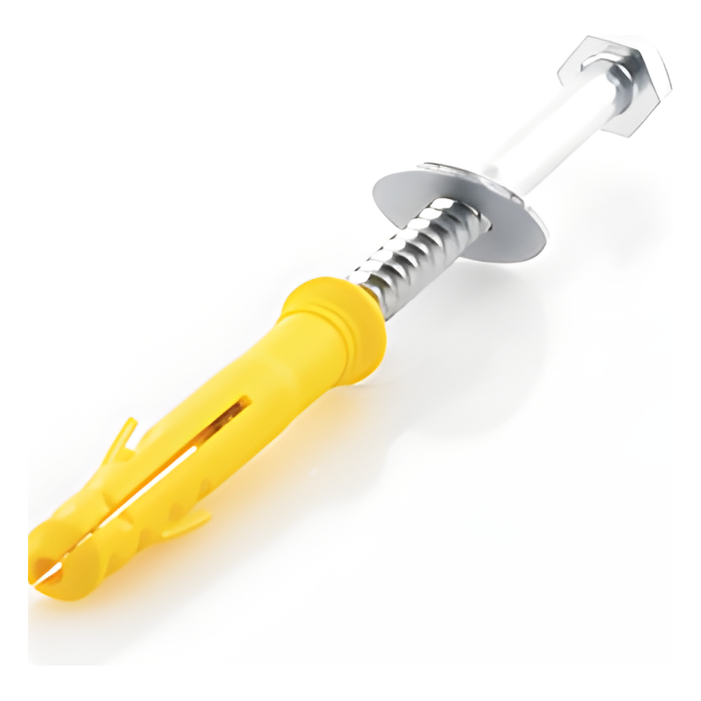 Tornillo P / Tope Estacionamiento / Reductor D / Velocidad / 12 Cm / Con Arandela / Taquete D / Plastico. - Imagen 2