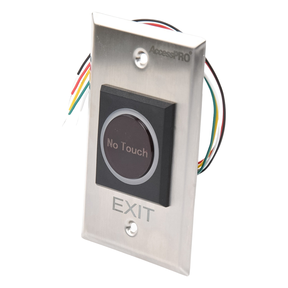 Botón de Salida sin Contacto con Control Remoto / Iluminación LED / Distancia de Detección Touch Ajustable - Imagen 2