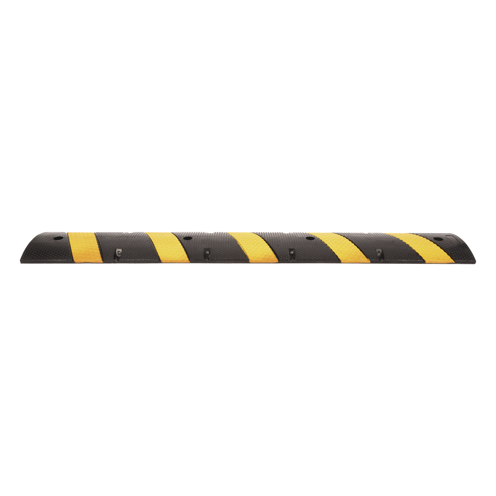 Reductor D / Velocidad / 183cm / 5 lineas amarillas / Hule Reciclado. - Imagen 2