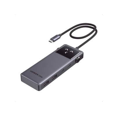 HUB USB-C Uno USB-C To HDMI+2*USB 3.2 A+2*USB 3.2 C+PD Power Converter ABS - Imagen 2