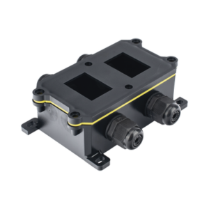 Caja de Plástico ABS/PA66 para Interruptores AccessPRO / Compatible con los Interruptores APB-0 Series / IP65 / 4 Puertos de Conexión