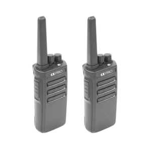 Par Radios Portátiles Analógicos VHF 136-174 MHz / 5W / 16 Canales / Scrambler / Preconfigurados