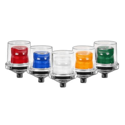 Luces estroboscópicas para lugares peligrosos Electraray® , Homologado UL y cUL para Clase I, División 2, Grupos A, B, C y D; Clase II, División 2, Grupos F y G; Clase III , 12-24 VCD, color Rojo, parpadeo predeterminado - Imagen 2