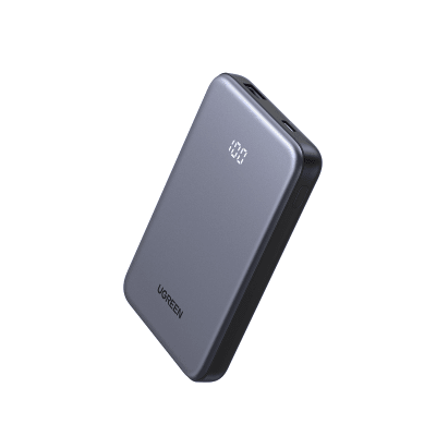 Power bank Ultradelgado 10000mAh / 20W Máximo / Puerto USB-C PD3.0 PPS / Puerto USB-A 22.5W / Batería Polímero de Litio / Pantalla Digital / Carga Rápida 3 Horas / Protocolos Múltiples / Protección - Imagen 4