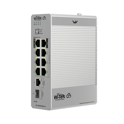 Switch Industrial PoE / 8 Puertos Gigabit PoE / 110W-270W Budget / SFP / DIN-Rail / -30°C a 65°C / Fanless - Imagen 4