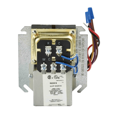 Centro de ventilador con transformador de 38 VA para sistemas de calefacción y refrigeración, conmutación SPDT, montaje en caja de 4 pulgadas - Imagen 3