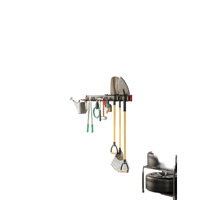 Estante de Almacenamiento de Pared Versátil de Alta Resistencia (en 3 Placas de Pared) - Imagen 5
