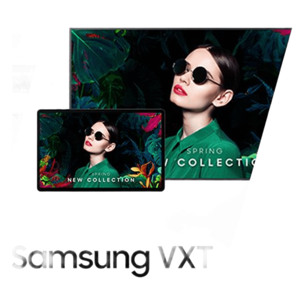 Licencia Anual para agregar 1 pantalla en Samsung VXT P series CMS Samsung Sistema de Visualizacion digital (VX-CPY)
