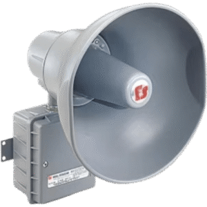 Sirena Amplificada de Selección Remota / 24 VDC - 120/240 VAC / 3 Tonos Seleccionables / Activación Remota / Clase I Div. 2 / Ubicaciones Peligrosas / Montaje en Superficie