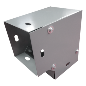 Derivación codo horizontal de 90 grados 65 x 65 mm, fabricado en lámina de acero al carbón