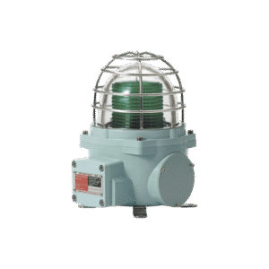 Señal Luminosa Antiexplosión / LED / AC120V / Color Verde / Certificación ATEX / Ex db IIC T6 Gb / IP66 / Zona 1 y 2
