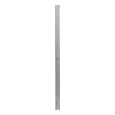 Ducto cuadrado embisagrado 6.5 x 6.5 cm, fabricado en lámina de acero al carbón, hasta 67 cables Cat6, incluye cople con tornillería y 1 knock out por lado