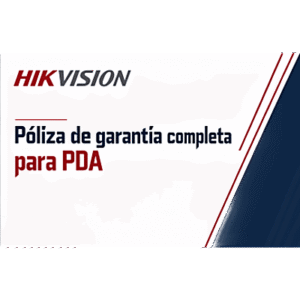 Póliza de garantía completa para 3 años / aplicable solo a PDA Hikvision