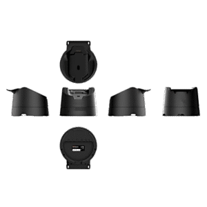 Soporte Giratorio SUNMI para V3 MIX/P3 MIX / Rotación 0°~180° / Entrada 24V 1.4A / Pogo Pin 6 PIN / USB Tipo-A / Ethernet / RJ12 / RS232 / Amplio Rango de Temperatura