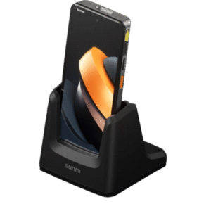 Base de Carga Individual / Docking Station / Pogo Pins / Compatible SUNMI L3 / Protección USB-C / Antideslizante / LED Indicador