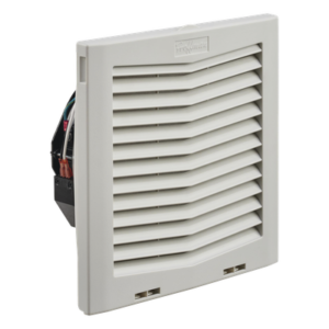 Ventilador Con Filtro de Montaje Lateral HF10, Con Flujo de Aire de 159 CFM, 115 Vca, Color Gris Claro