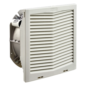 Ventilador Con Filtro de Montaje Lateral HF13, Con Flujo de Aire de 395 CFM, 115 Vca, Color Gris Claro