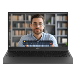 Laptop AOC AP15 / Intel Alder Lake N97 / 16 GB RAM DDR4 / 512 GB SSD / Wi-Fi 5 / Bluetooth 4.2 / Windows 11 / Puertos USB 3.0-3.2-USB-C-HDMI