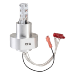 Tubo estroboscopico para series de luminarias modelo 191XL, 225XL, 27XL, Reemplazo directo del "LED Array" o matriz de diodos LED. Color Rojo
