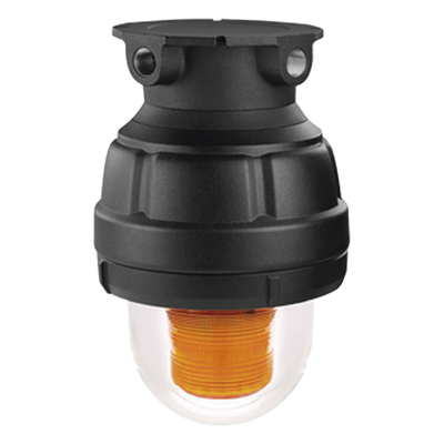 Luz Estroboscópica Antiexplosión / 24 Vdc / 75 Destellos por Minuto / Tipo 4X e IP66 / Clase I, Div. 1, Grupos C y D / Aplicaciones Marinas / Rojo-Azul-Verde-Naranja-Púrpura