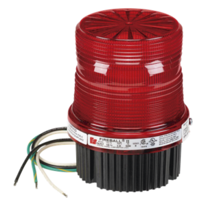 Estrobo fireball Para Ubicaciones Peligrosas, UL y cUL, 120 Vca, rojo