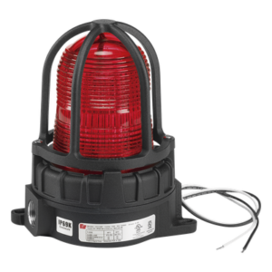 Luz de advertencia LED para ubicaciónes peligrosas, montaje para superficies, 24 VCD , color Rojo